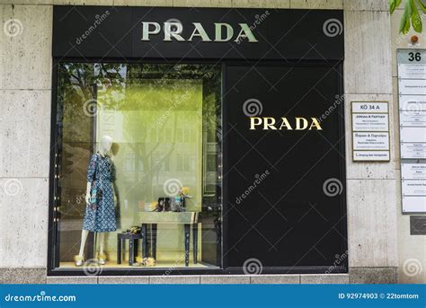 PRADA stores in Dusseldorf .